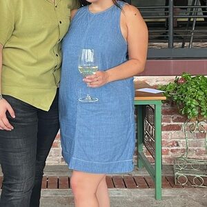 Chambray J. Crew dress